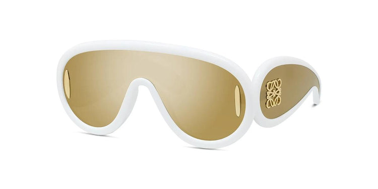 25G - Injected Shiny Ivory / Brown Mirror