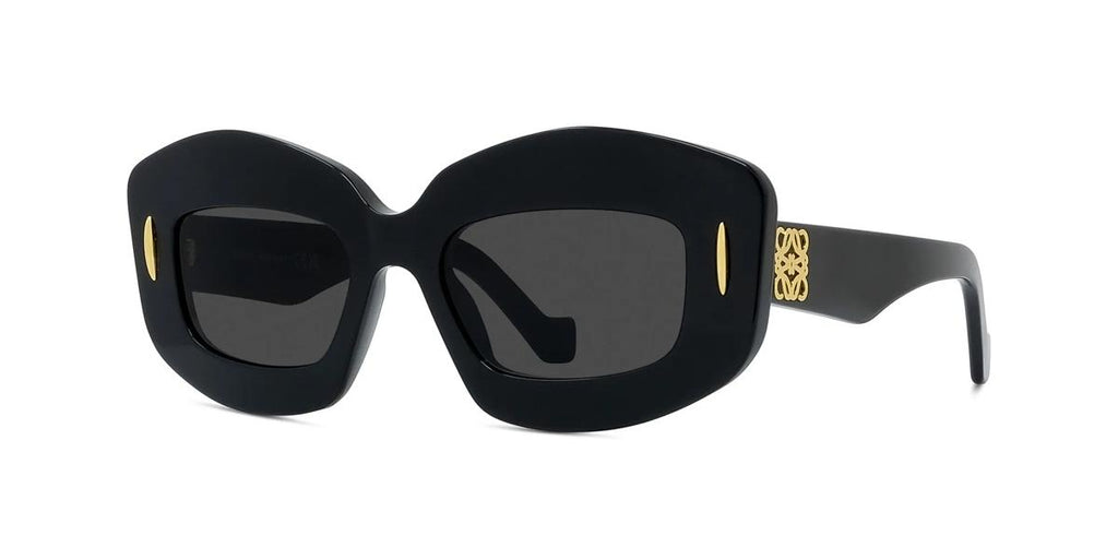 01A - Acetate Shiny Black / Smoke