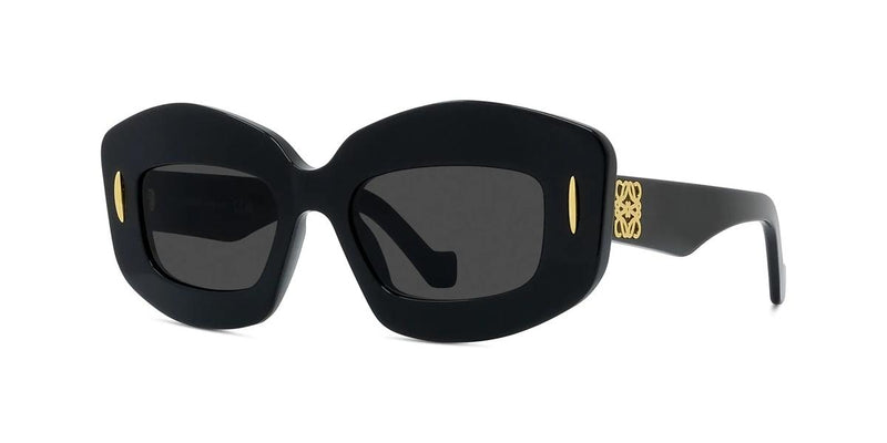 01A - Acetate Shiny Black / Smoke