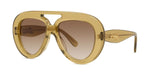 96F - Acetate Shiny Green with Brown Gradient lenses