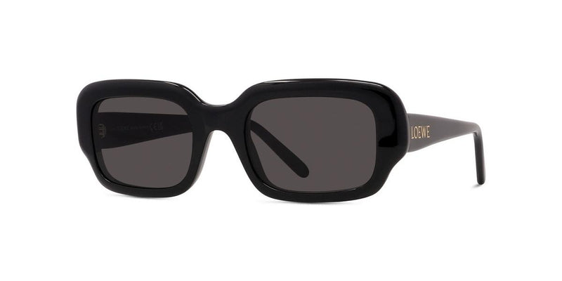 01A - Acetate Shiny Black with Grey Normal lenses