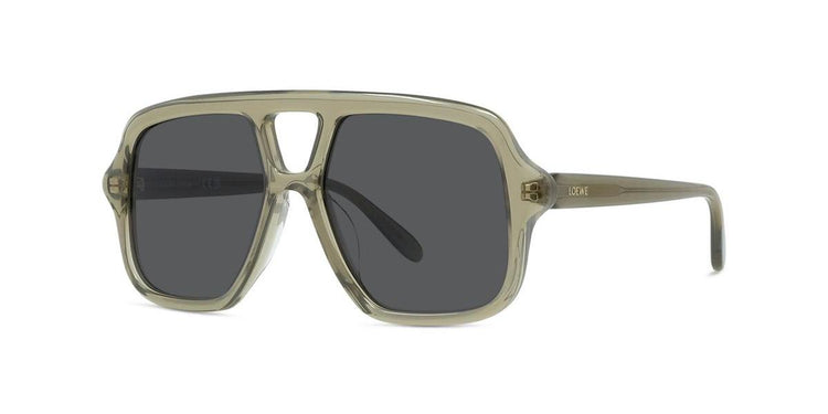 96A - Acetate Shiny Black with Grey Normal lenses