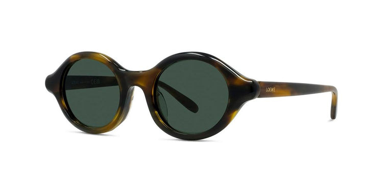 52N - Acetate Shiny Havana with Green Normal lenses