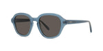 84E - Acetate Shiny Blue with Brown Normal lenses / 