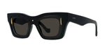 01E - Acetate Shiny Black with Brown Normal lenses / 