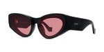 01V - Injected Shiny Black with Rose Normal lenses / 