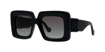 01B - Acetate Shiny Black with Grey Gradient lenses