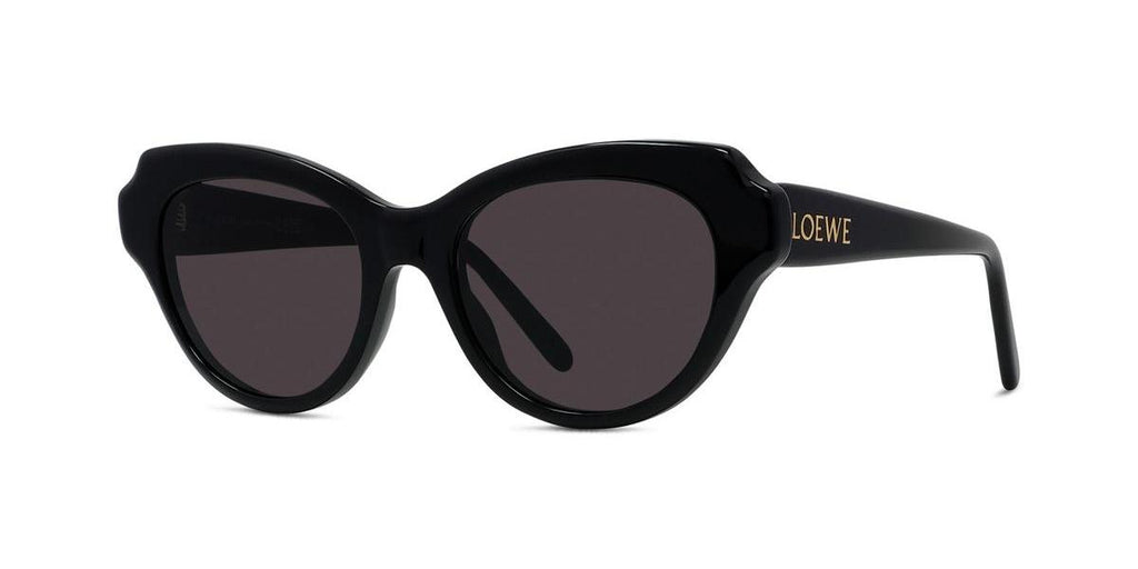 01A - Acetate Shiny Black with Grey Normal lenses