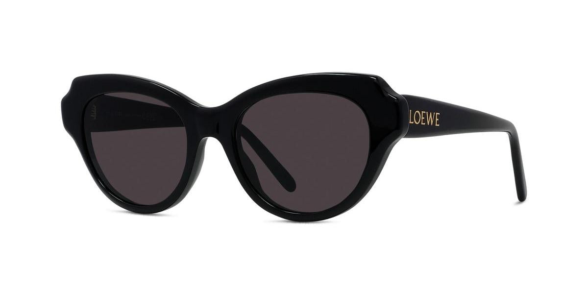 01A - Acetate Shiny Black with Grey Normal lenses
