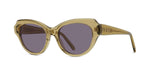 96Y - Acetate Shiny Green with Violet Normal lenses / 