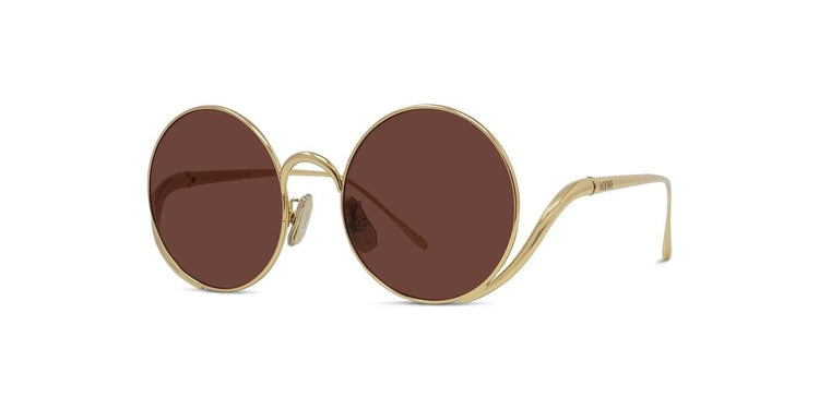 30S - Metal Shiny Gold with Red Normal lenses