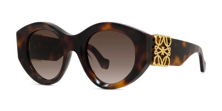 52F - Acetate Shiny Havana with Brown Gradient lenses