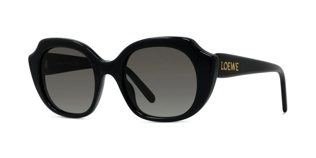 01B - Acetate Shiny Black with Grey Gradient lenses