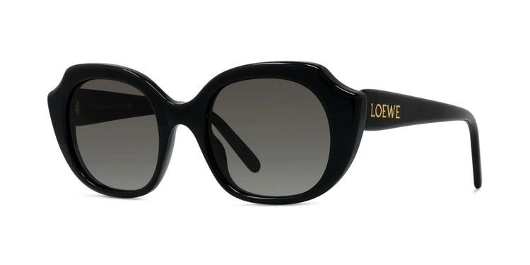 01B - Acetate Shiny Black with Grey Gradient lenses
