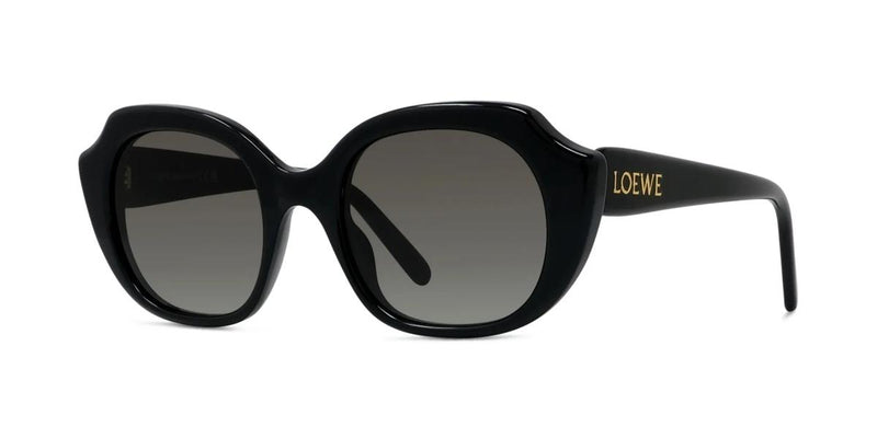 01B - Acetate Shiny Black with Grey Gradient lenses