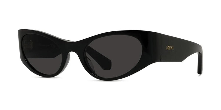 01A - Acetate Shiny Black / Smoke