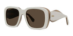25E - Acetate Shiny Ivory / Brown