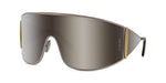 16C - Metal Shiny Silver with Silver Mirror lenses / 