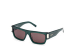96E - Shiny Dark Green / brown