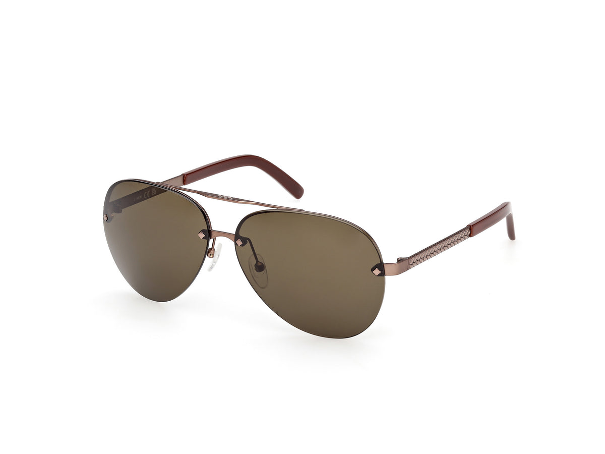 37N - Matte Dark Bronze / green