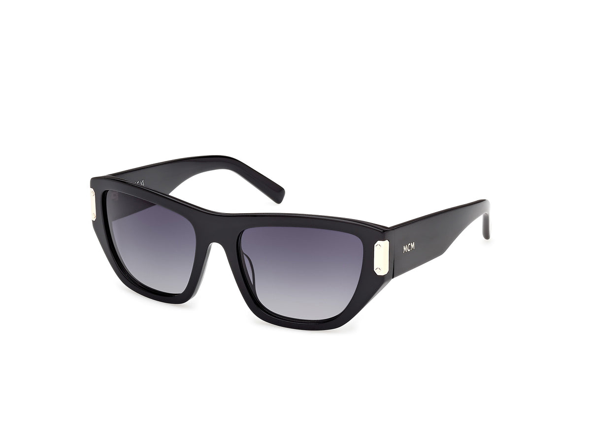 01B - Shiny Black / gradient smoke