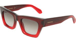 615 - TRANSPARENT DARK RED GRADIENT / 