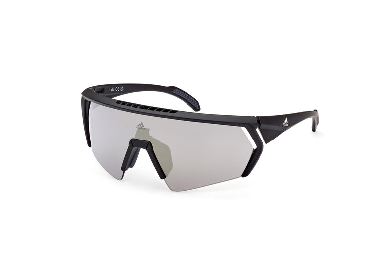 02G - Shiny Black / brown mirror