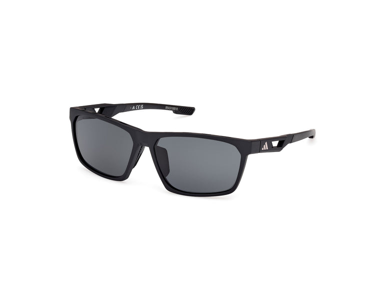 02D - Matte Black / smoke polarized
