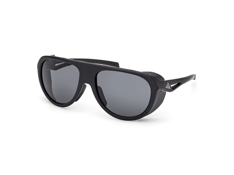 02A - Matte Black / smoke