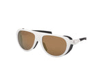 21G - Matte White / brown mirror