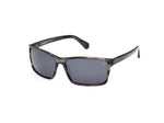 01R - Shiny Black / green polarized
