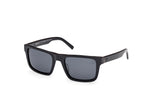 01D - Shiny Black / smoke polarized