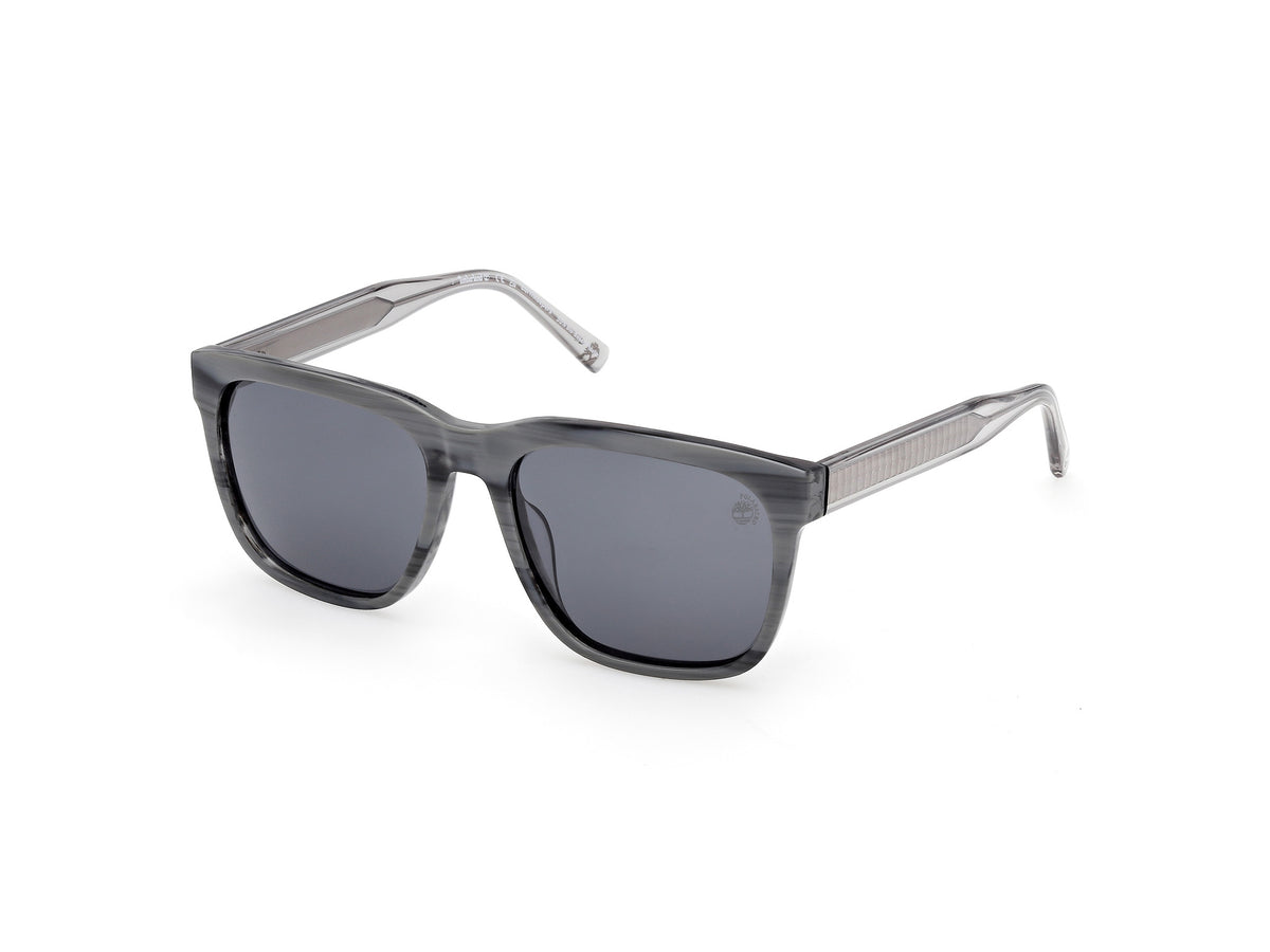 90D - Light Blue/Horn / smoke polarized