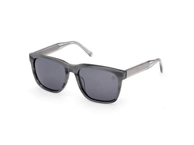 90D - Light Blue/Horn / smoke polarized