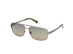 09R - Matte Gunmetal / green polarized