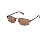 01H - Shiny Black / brown polarized