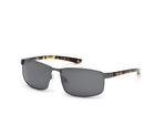 09D - Matte Gunmetal / smoke polarized