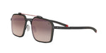 09U - Titanium Matte Black with Red Mirror lenses
