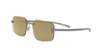 17H - Titanium Matte Silver with Yellow Mirror lenses / 