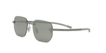 17R - Titanium Matte Silver with Green Low polarization lenses / 