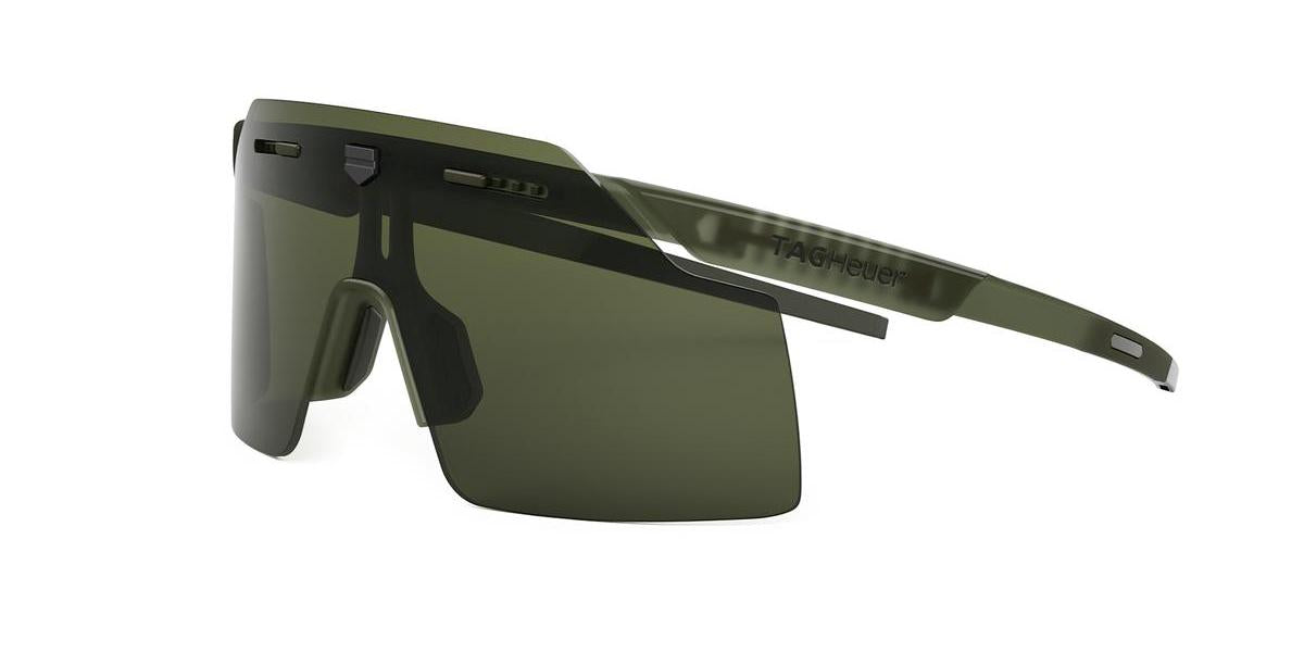 97N - Injected Matte Green with Green Normal lenses