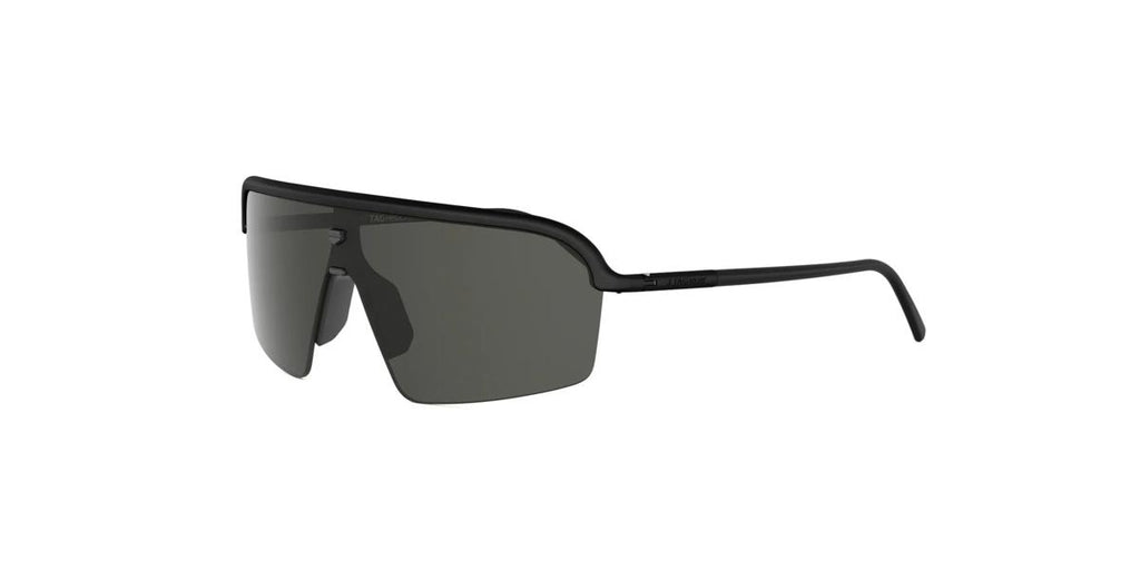 02A - Metal Matte Black with Grey Normal lenses