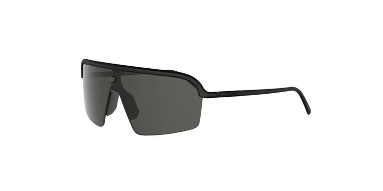 02A - Metal Matte Black with Grey Normal lenses