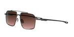 13T - Metal Matte Grey with Red Gradient lenses / 