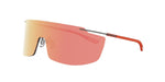 13L - Titanium Matte Grey with Red Mirror lenses