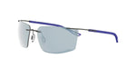 13H - Titanium Matte Grey with Blue Low polarization lenses
