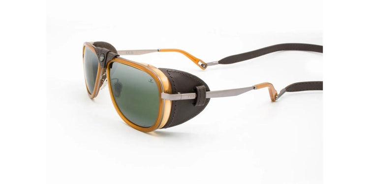 45C - Titanium Matte Orange with Greylynx lenses