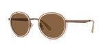 57E - Metal Matte Brown with Pure brown lenses / 