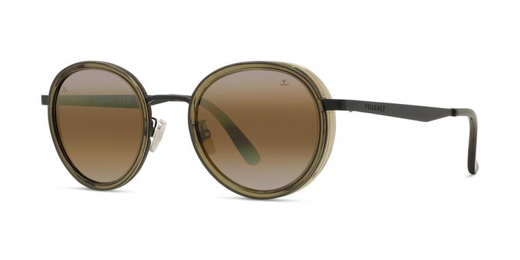 96G - Metal Matte Green with Brownlynx lenses