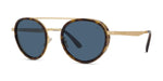 52V - Metal Matte Havana with Blue polar lenses / 